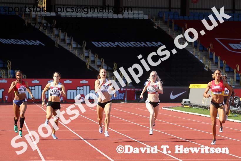 Womens 400 metres, 2019 Muller British Championships, Alexander Stadium, Birmingham. Photo: David T. Hewitson/Sports for All Pics
